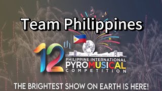 Team Philippines- 12th Philippine International Pyromusical Competition (Opening Exhibition)