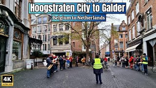 🚴‍♂️ Sunny Day Cycling Tour: Hoogstraten Belgium to Galder The Netherlands 4K