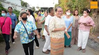 อุปสมบทพระแบงค์ วัดห้วยม่วง ช่วงรับนาค-แห่นาคไปวัด