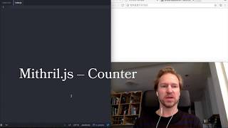 Mithril.js – A Javascript MVC Framework – Counter