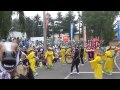 2015第26回北奥羽ナニャドヤラ大会流し踊り【大川目太鼓】久慈市