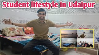 Student life in Udaipur || Lifestyle in Udaipur || My room tour || Udaipur vlogs || #udaipur  #vlog