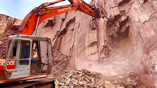 How to Break A Hill with an Excavator working”Humring⚒️#excavators #excavatorvideos #excavator#sand