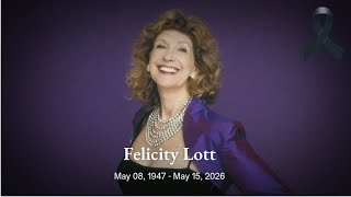 Felicity Lott’s Final Journey: A Life of Grace and Music #InMemoriam #Tribute #Remembering #Legacy