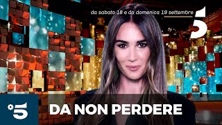 Verissimo - Da sabato 18 e domenica 19 settembre, su Canale 5