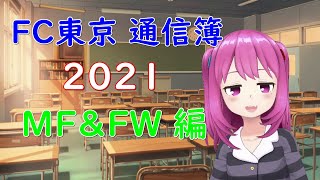 FC東京 通信簿 2021 MF\u0026FW編