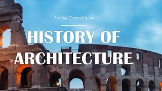 History of architecture