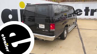 etrailer | Install: Curt Trailer Hitch Receiver on a 2014 Ford Van