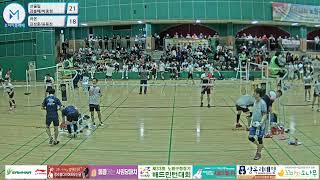 남복 50 C 결승| (산울림) 김홍배/박종현 vs (라온) 김상훈/윤용찬[제 33회 노원구청장기 배드민턴 대회]