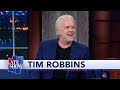 Tim Robbins Quizzes Stephen About 