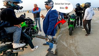 Bike Seize Ho Jati 🤬 | Kawasaki Z900 Public Reaction 😻 #dumka