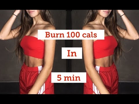 INTENSE CARDIO WORKOUT (Burn 100 calories in 5 min!!!) INTENSE CARDIO WORKOUT (Burn 100 calories in 5 min!!!)