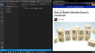 Let's Build a Wordle Clone!