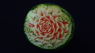 #104 How to make realy cool watermelon carving / Jak wyrzeźbić fajny arbuz