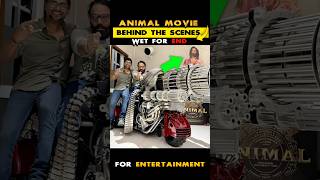 ANIMAL Movie Behind the scenes part 3😲#shorts