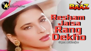 Resham Jaisa Rang Dekho | Sapna Mukherjee | Baaz 1992 Songs | Govinda, Archana Puran Singh