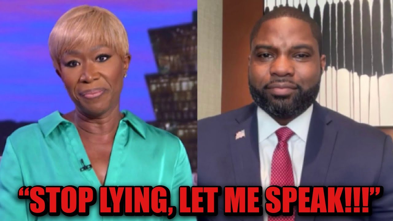 Joy Reid CUTS THE FEED After Byron Donalds SHUTS HER DOWN LIVE - YouTube