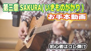 【SAKURA/いきものがかり】初心者向けアコースティックギターお手本動画