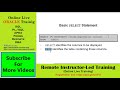 Oracle 12c SQL Workshop: SL#6 Basic SELECT Statement