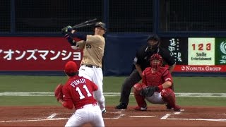 【プロ野球パ】T-岡田の久しぶりの感触は第4号先制アーチ 2015/05/31 Bs-C