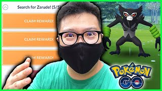 Catching Zarude, Secrets of the Jungle Special Research in Pokemon GO