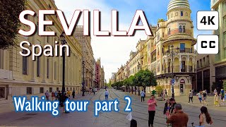 Sevilla: walking along the streets.   Part 2