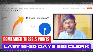 5 TIPS - SBI CLERK 🔥