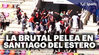 LOS VIOLENTOS INCIDENTES EN SANTIAGO DEL ESTERO ❌ DISTURBIOS EN CENTRAL CÓRDOBA vs ATLÉTICO TUCUMÁN