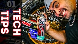 Tech Tips | HOW TO PROPERLY LUBE YOUR CHAIN?