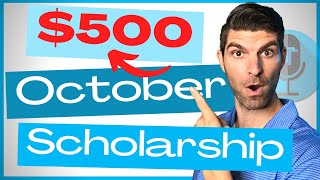 AES College Scholarship Due in October // How To Get College Scholarships!