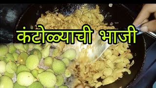 कंटोळ्याची भाजी l Kantolichi Bhaji Recipe | Spiny Gourd Recipe | Kantola Fry