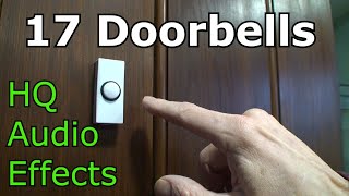 17 Doorbell and Buzzer Recordings ~ Sound Effects Made for Drama & Radio