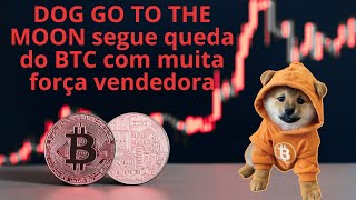 Dog Go To The Moon #DOG risco de queda forte e volta aos suportes podem deixar mercado com medo