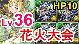 【パズドラ】5000万DL記念クエスト2 Lv36 高速安定攻略（カエデディオス）【ソロ】