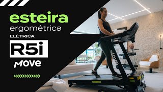 Esteira Ergométrica Elétrica Residencial Bluetooth R5i Move