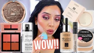 FULL FACE USING ONLY CATRICE COSMETICS |One Brand Makeup Tutorial  ohmglashes