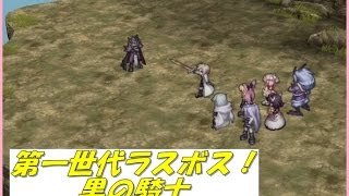 アガレスト戦記　普通にクリア　～其の十～　【カユストロス山脈　黒の騎士戦】第一世代最終戦