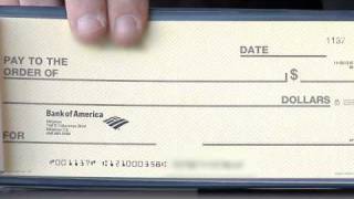 Money Management & Personal Finance : What Do the Codes on Personal Checks Mean?