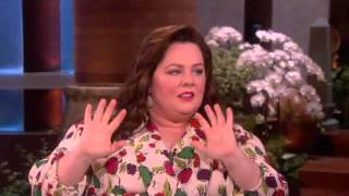 Melissa McCarthy Needs a Straitjacket on Ellen show