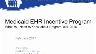 EHR Incentive Program