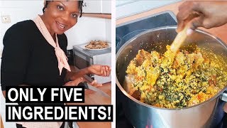 Cook with Me: 5-Ingredient Nigerian Egusi Soup | Flo Chinyere