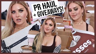 yet another PR HAUL! 😍 free stuff, new makeup & giveaways for you!