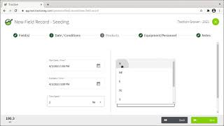 How to Add a Seeding/Planting Record | Traction Ag
