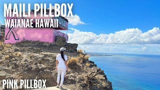 Maili Pillbox Trail | Pink Pilllbox Trail | Oahu Hawaii