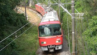 最後の希望も虚しく散る... 名鉄3500系 3502F (ﾜﾝﾏﾝ改造編成 普通内海行き) 富貴〜上野間間にて