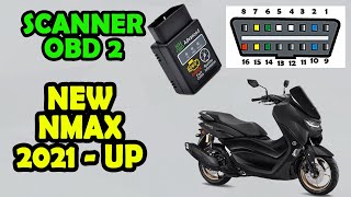 Scanner OBD 2 New Nmax 2021 2022 up Skema di Deskripsi