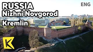 【K】Russia Travel-Nizhni Novgorod[러시아 여행-니즈니노브고로드]중세 성채 크렘린/Kremlin/Medieval castle/Fortress/Mural