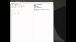 ruby datatypes in ruby