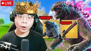 🔴LIVE - #1 Fortnite Zero Build Player | NEW GODZILLA UPDATE