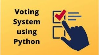Making Voting System In python | python project for students| Project#2 #pythonprojectsforstudents